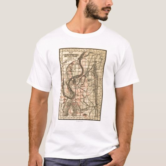 Kampf von Chickamauga - ziviler T-Shirt (Vorderseite)