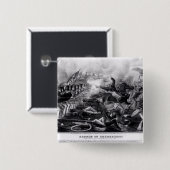 Kampf von Churubusco Button (Vorne & Hinten)