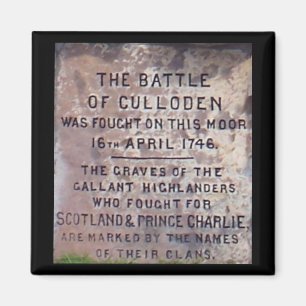 Kampf von Culloden Magneten Magnet
