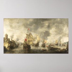 Kampf von Focchies Poster