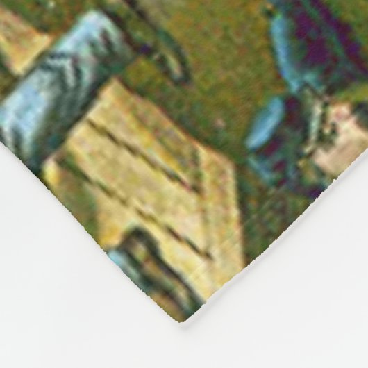 KAMPF von FREDERICKSBURG 1862 Fleecedecke (Ecke)