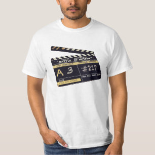 "Kampf von Großbritannien" Film clapperboard T - T-Shirt