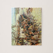 Kampf von Guiliford Gericht Puzzle (Vertikal)