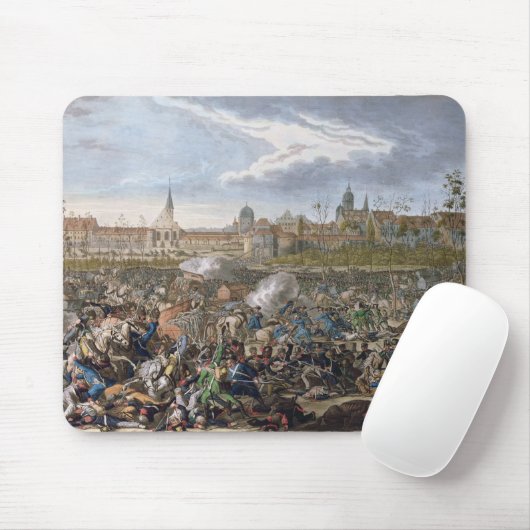Kampf von Leipzig, am 19. Oktober 1813 Mousepad (Mit Mouse)