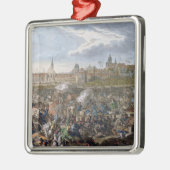 Kampf von Leipzig, am 19. Oktober 1813 Ornament Aus Metall (Links)