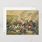 Kampf von Leipzig Postkarte (Vorne/Hinten)