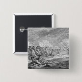 Kampf von Lexington, von 'Recueil d'Estampes Button (Vorne & Hinten)