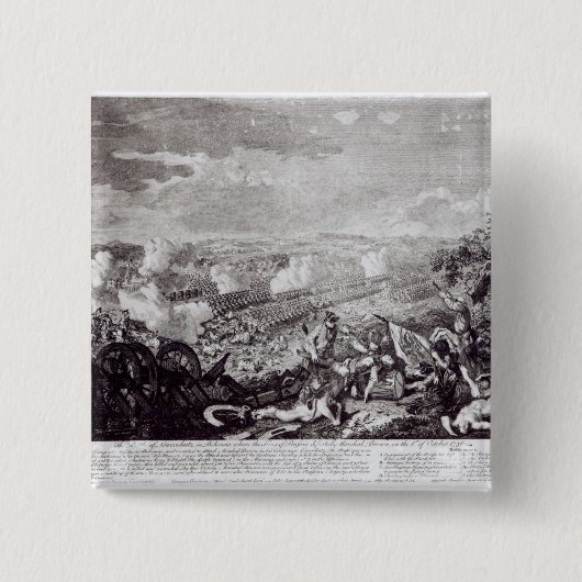 Kampf von Lobositz, am 1. Oktober 1756 Button (Vorderseite)