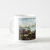 Kampf von New Orleans Kaffeetasse (Vorderseite Links)