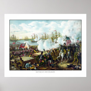 Kampf von New Orleans Poster