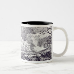 Kampf von Rossbach, am 5. November 1757 Zweifarbige Tasse