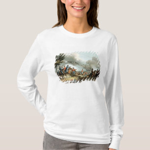 Kampf von Salamanca, geätzt von J. Clarke T-Shirt