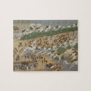 Kampf von Vasilika im Jahre 1821, vom Puzzle