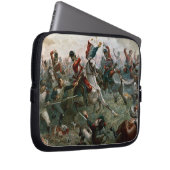 Kampf von Waterloo 1898 am 18. Juni 1815 (Farbe L Laptopschutzhülle (Vorne Rechts)