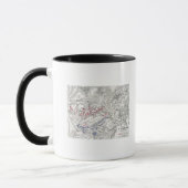 Kampf von Waterloo am 18. Juni 1815 Blatt 1. Tasse (Links)