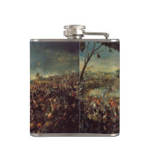 Kampf von Waterloo durch William Sadler Flachmann (Rückseite)