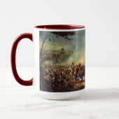 Kampf von Waterloo durch William Sadler Tasse (Links)