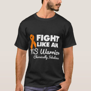 Kampf wie ein Frau Warrior Awareness Multiple Scle T-Shirt