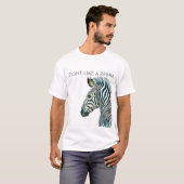 Kampf wie ein Zebra EDS Awareness T - Shirt (Vorne ganz)