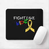 Kampf wie Kinder Kinder Krebs Bewusstsein Monat G Mousepad (Mit Mouse)
