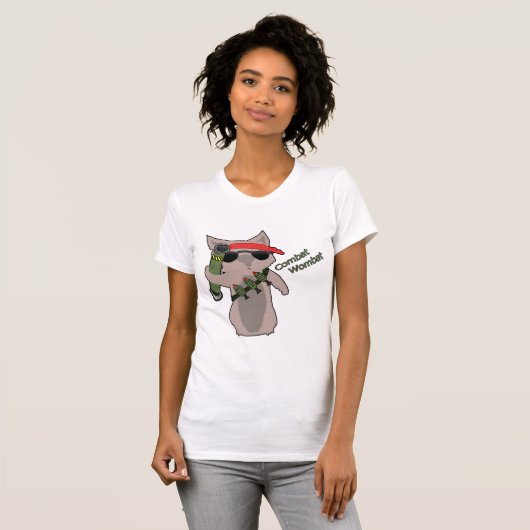 Kampf Wombat T-Shirt (Vorne ganz)