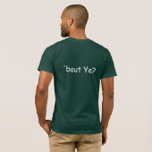 "Kampf YE? "T - Shirt (Weiß u. Grün) (Schwarz voll)