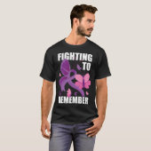 Kampf zur Erinnerung an Alzheimer T-Shirt (Vorne ganz)