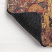 Kampf zwischen Darius und Alexander der Große Mousepad (Ecke)