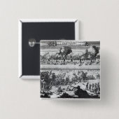 Kampf zwischen den Buccaneers Button (Vorne & Hinten)