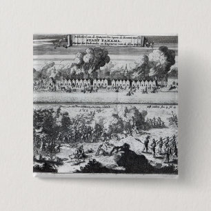 Kampf zwischen den Buccaneers Button