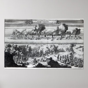 Kampf zwischen den Buccaneers Poster