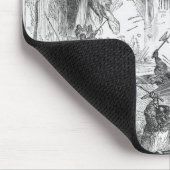 Kampf zwischen den englischen und französischen mousepad (Ecke)