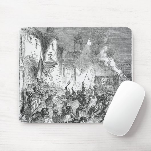 Kampf zwischen den englischen und französischen mousepad (Mit Mouse)