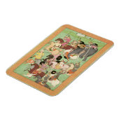 Kampf zwischen den Kräften des Iran und Turan, ill Magnet (Linke Seite)