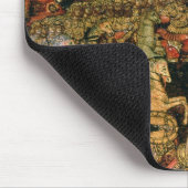 Kampf zwischen den russischen und tatarischen mousepad (Ecke)