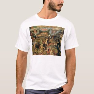Kampf zwischen den russischen und tatarischen T-Shirt