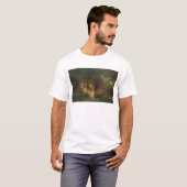 Kampf zwischen der französischen Fregatte T-Shirt (Vorne ganz)