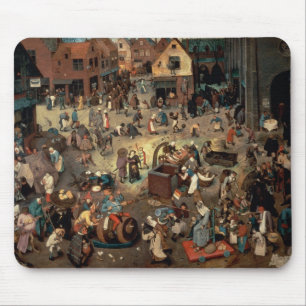 Kampf zwischen Karneval und geliehen, 1559 Mousepad