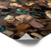 Kampf zwischen Karneval und Lent, 1559 Poster (Ecke)