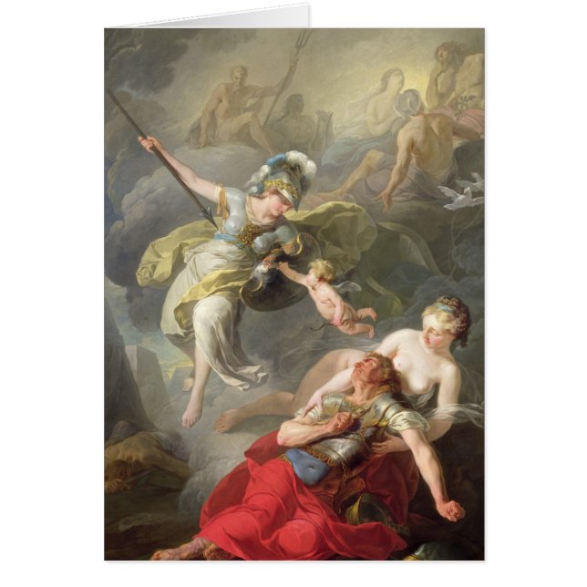 Kampf zwischen Minerva und Mars, 1771 (Vorne)