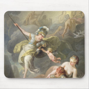 Kampf zwischen Minerva und Mars, 1771 Mousepad