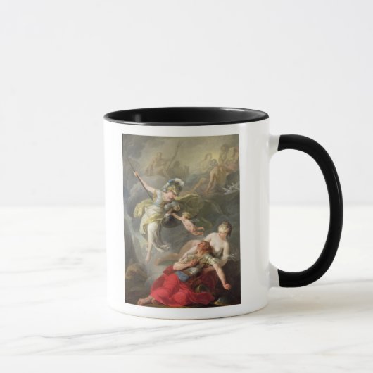 Kampf zwischen Minerva und Mars, 1771 Tasse (Rechts)