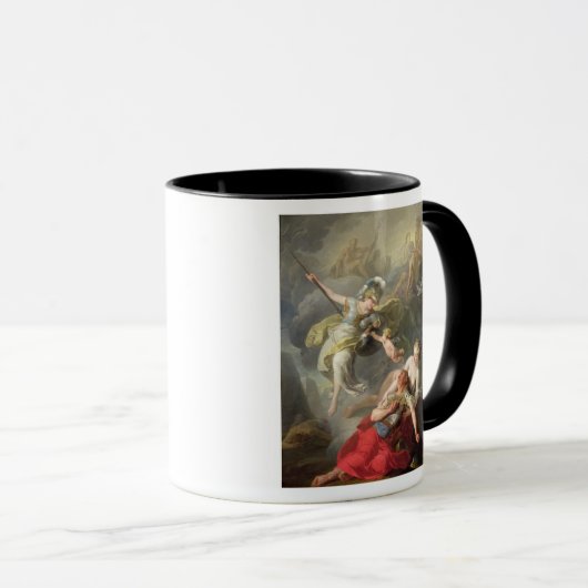 Kampf zwischen Minerva und Mars, 1771 Tasse (VorderseiteRechts)