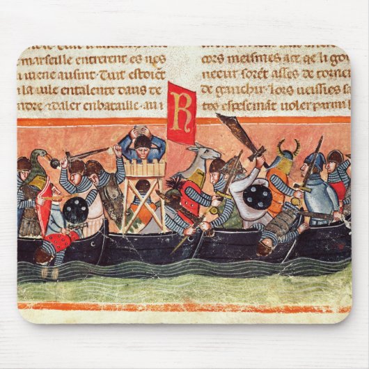 Kampf zwischen Römern und Gauls Mousepad (Vorne)