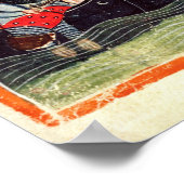 Kampf zwischen Römern und Gauls Poster (Ecke)