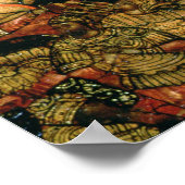 Kampf zwischen russischen und tatarischen Truppen Poster (Ecke)