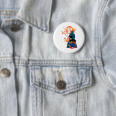 Kampfdrache: Hwa Rang Do Stick Fighting Dragon Button (Beispiel)