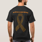 Kämpfe: 2019 CRPS-Sensibilisierungsmonat T-Shirt (Rückseite)