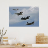 Kämpfe Evolution Poster (Küche)