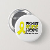 Kämpfe für Hoffnung - Sarcoma Button (Vorne & Hinten)